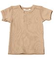 Joha T-Shirt - Rib - Beige