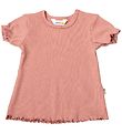 Joha T-Shirt - Rib - A-Form - Rosa