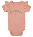 The New Siblings Bodysuit s/s - TnsGoa - Peach Beige