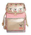 Jeune Premier School Backpack - Cherry Pompom