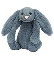 Jellycat Soft Toy - Small - 18x9 cm - Bashful Dusky Blue Bunny