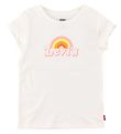 Levis Kids T-shirt - Rainbow Grafik - Vit