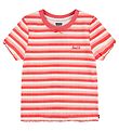 Levis Kids T-Shirt - Rib - Striped - Rose de Sharon - Rose