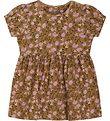 Noa Noa miniature Jurk - Baby KittyNNM Jurk - Print Bruin/Paars