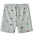 Liewood Swim Trunks - UV40+ - Otto - Vehicles/Dove Blue