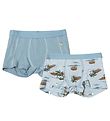 Joha Boxershorts - 2-pack - Bambu - Bl m. Tryck