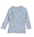 Joha Blouse - Bamboo - Blue w. Print