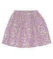 Christina Rohde Skirt - Purple w. Flowers