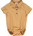 Msli Shirt Bodysuit s/s - Poplin - Cinnamon