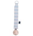 Pine Cone Dummy Clip - Nohr - Blue Blossom Stripe