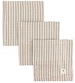 Pine Cone Muslinfilt - 3-pack - 70x70 cm - Edith - Svamp Stripe