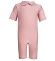 Petit Crabe Coverall Swimsuit - Palma - UV50+ - Powder Rose