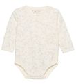 Fixoni Wrap Bodysuit l/s - Marshmallow