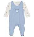 Fixoni Strampler m. Body l/ä - Ashley Blue