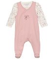 Fixoni Strampler m. Body l/ä - Misty Rose