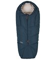 Voksi Footmuff - Adventure North - Poppy Blue/Seashell Sand