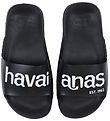 Havaianas Badslippers - Glijbaan Classic+ Logomanie - Zwart