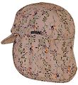 Mikk-Line Swim Hat - Nougat w. Flowers