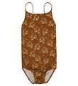 Christina Rohde Swimsuit - Brown w. Flowers