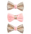 Petit by Sofie Schnoor Hair Clips - 3-Pack - Mix Gold/Coral