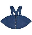 The New Siblings Skirt w. Suspenders - TnsGambit - Blue Denim