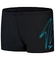 Speedo Swim Trunks - Hyper Boom Placement - Black/Blue