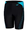 Speedo Swim Trunks - Hyper Boom Splice Jammer - Black/Blue