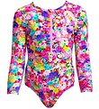 Funkita Maillot de Bain - UV50+ - Soleil Coque Un - Garden Party