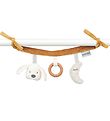 Nattou Activity Toy - Hanging Toy Charlie - Brown/Beige/Grey