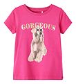 Name It T-shirt - NmfBeverly - Pink Yarrow