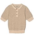 Fliink Polo - Stickad - Tillly - Sandshell