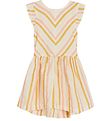 Hust and Claire Dress - Ketti - White w. Stripes