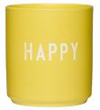 Design Letters Cup - Favorite Cup - Happy - Yellow