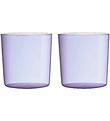 Design Letters Cup - 2-Pack - Purple