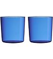 Design Letters Becher - 2er-Pack - Blau