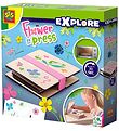 SES Creative - Explore - Flower press