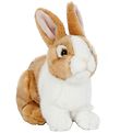 Living Nature Soft Toy - 22x11 cm - Rabbit - Brown