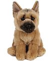 Living Nature Soft Toy - 23x16 cm - German Shepherd - Brown