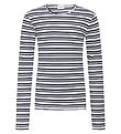 Grunt Bluse - Dopim - Navy Stripe