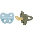 Hevea Pacifiers - 3-36 Mths. - 2-Pack - Natural Rubber - Maya Bl
