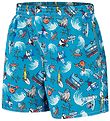 Speedo Swim Shorts - Boys 11" Watershort - Blue