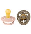 BIBS X Liberty Colour Pacifiers - 2-Pack - Size 1 - Round - Cape