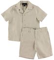 Emporio Armani Set - Hemd/Shorts - Beige