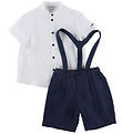 Emporio Armani Set - Shirt/Shorts - White/Navy