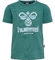Hummel T-Shirt - hmlAzur - Sea Grenen