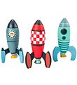 Tender Leaf Wooden Toy - Rocket set - 21 Parts