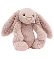 Jellycat 봉제인형 - 중간 - 31x12cm - 수줍은 핑크 토끼