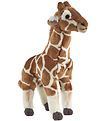 Living Nature Peluche - 30x20 cm - Girafe Medium+ - Marron/Blanc