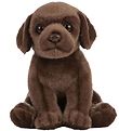 Living Nature Soft Toy - 16x8 cm - Labrador puppy - Brown