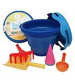 Compact Toys Beach Set - 7 Parts - Blue